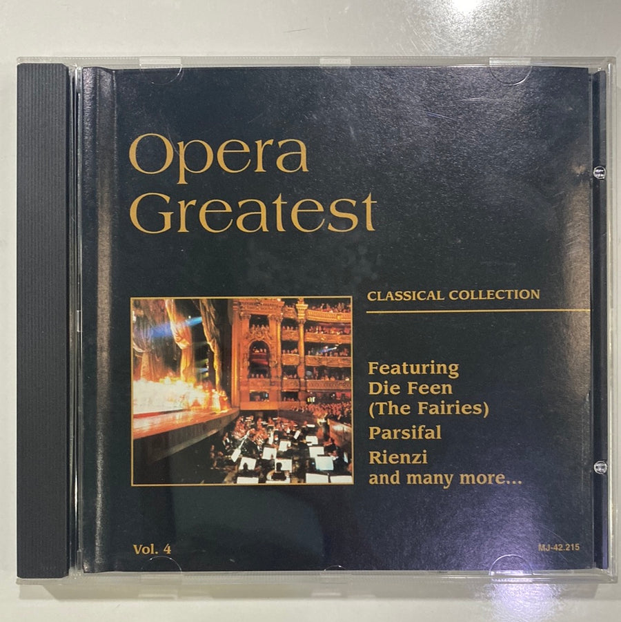 ซีดี Various - Opera Greatest Vol.4 (CD)(NM)