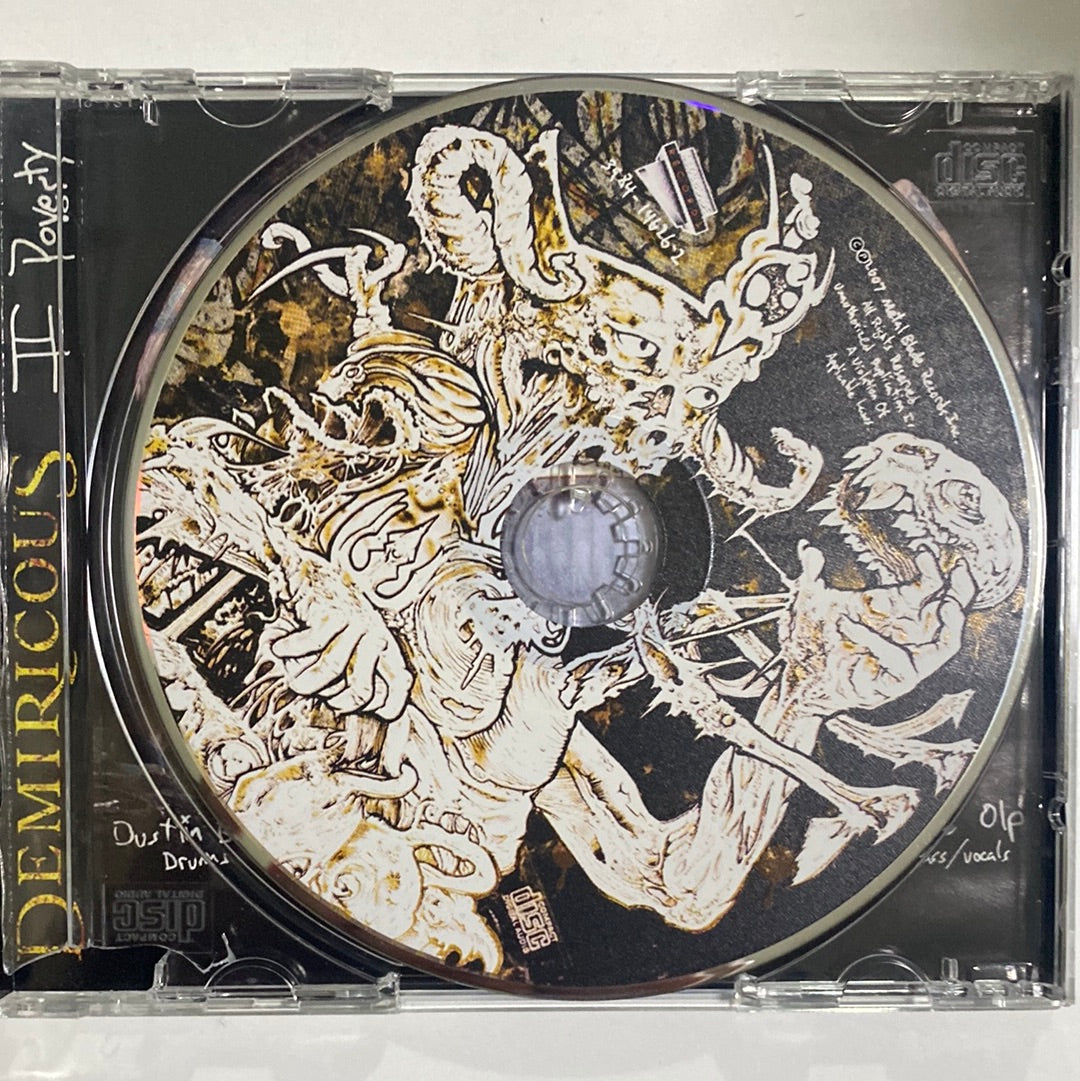 ซีดี Demiricous - Two Poverty CD VG