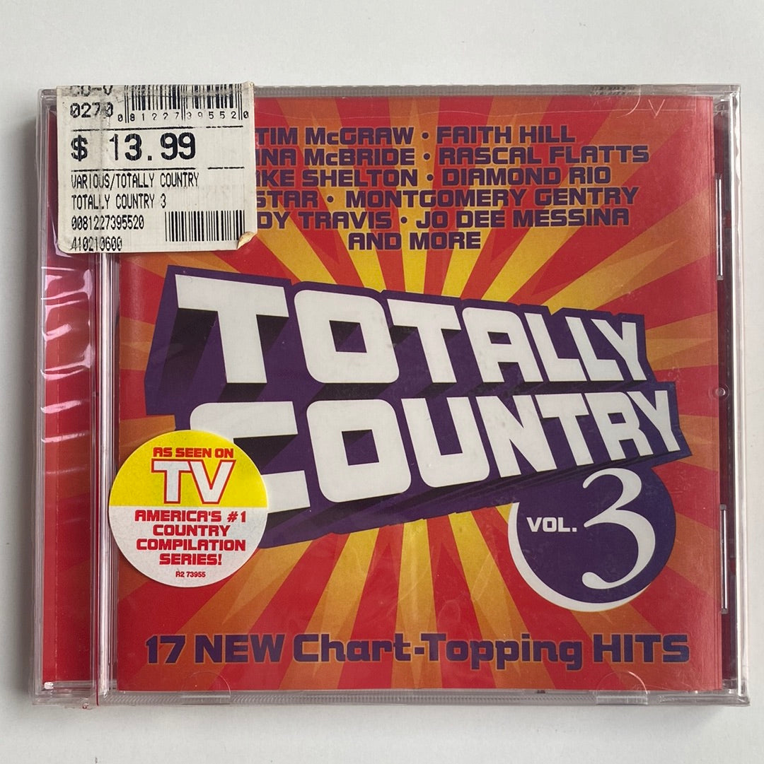 ซีดี Various - Totally Country Vol. 3 (CD) (M)