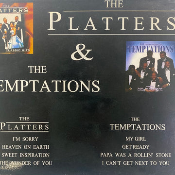 ซีดี The Platters & The Temptations (CD)(NM)