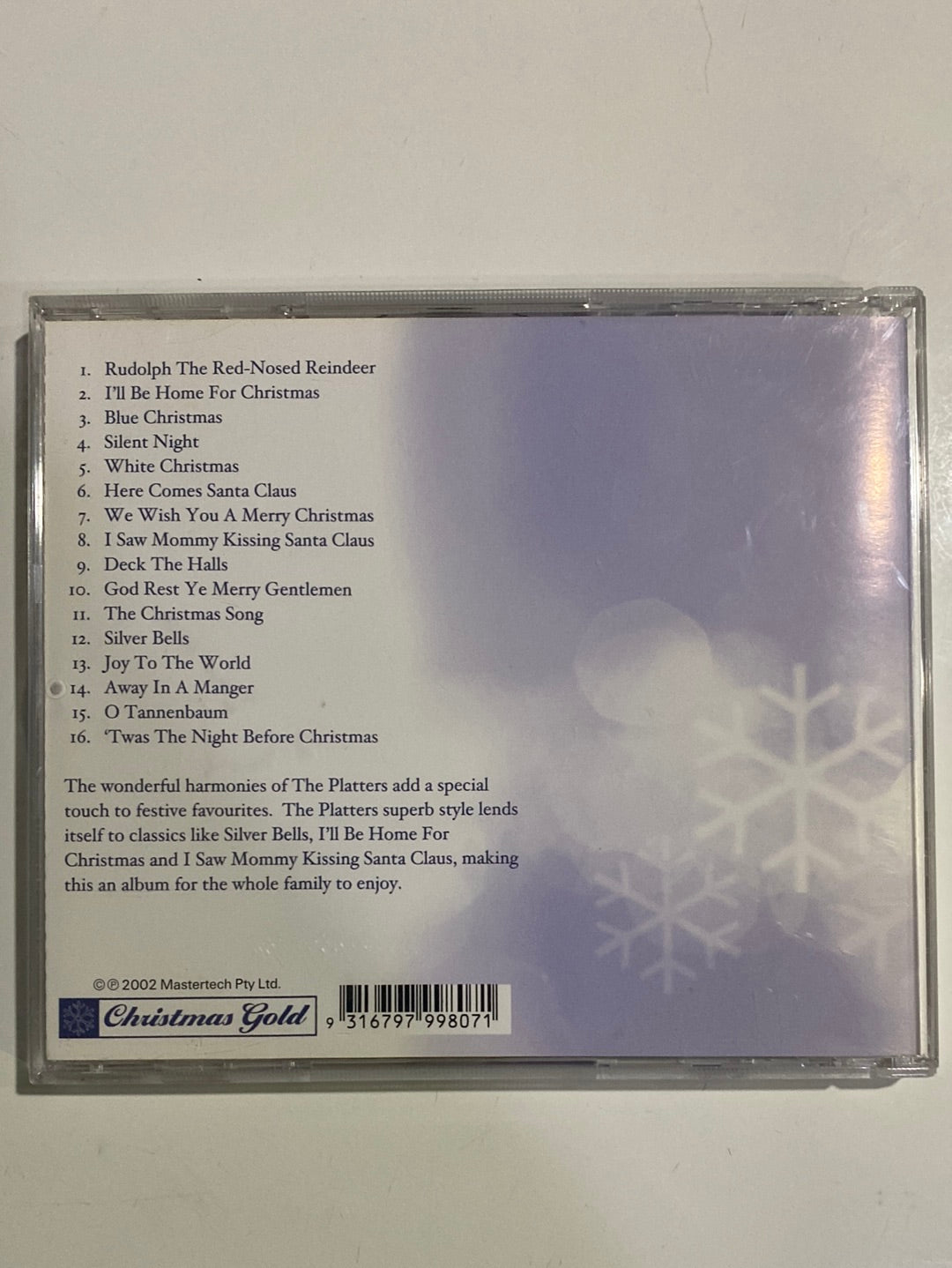 The Platters - Merry Christmas (CD) (VG+)