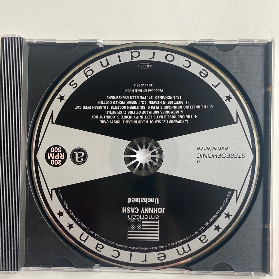 ซีดี Johnny Cash - Unchained CD NM or M-