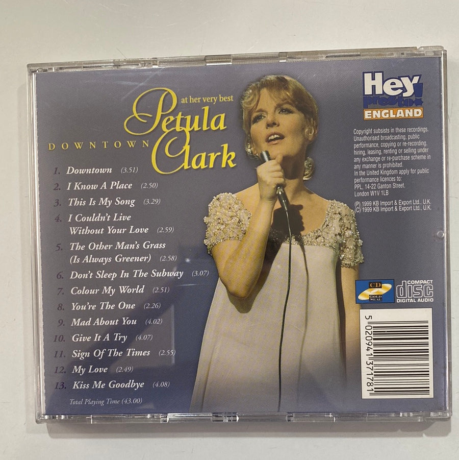 Petula Clark - Downtown - At Her Very Best (CD) (NM or M-)