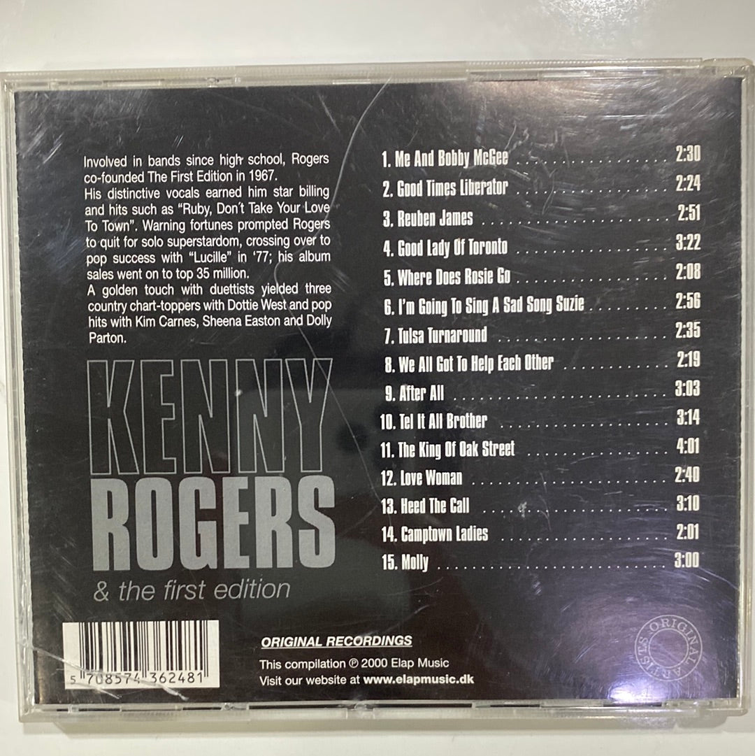 ซีดี Kenny Rogers & The First Edition - Me And Bobby McGee (CD) (VG)