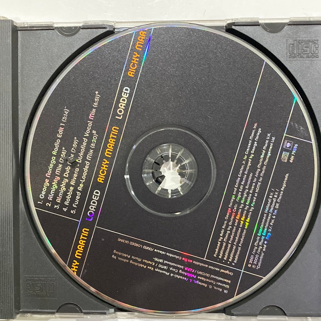 ส่งฟรี* Ricky Martin : Loaded (CD) ที่ Restory Music แหล่งรวมซีดี ...
