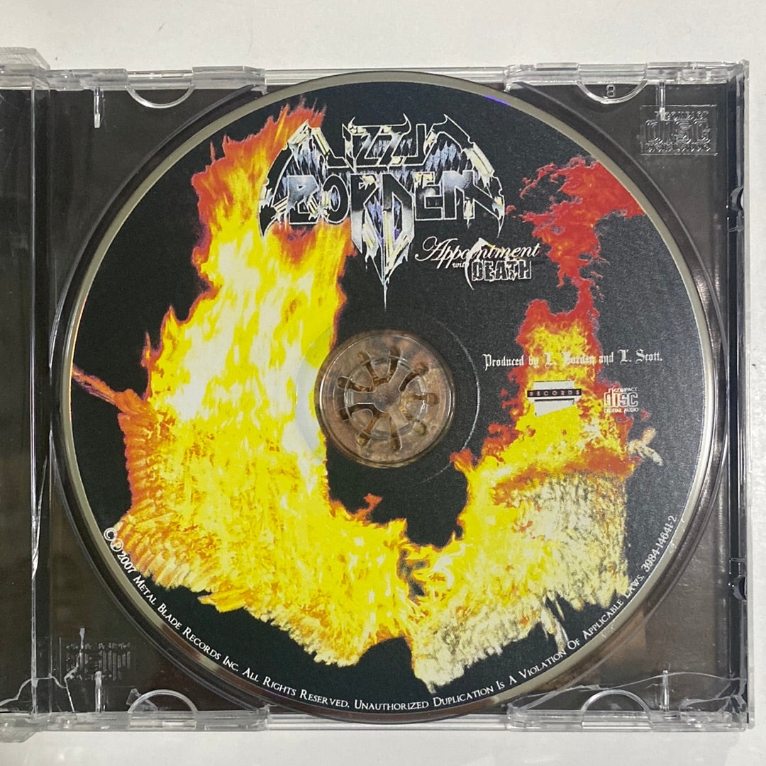 ซีดี Lizzy Borden - Appointment With Death CD NM or M-