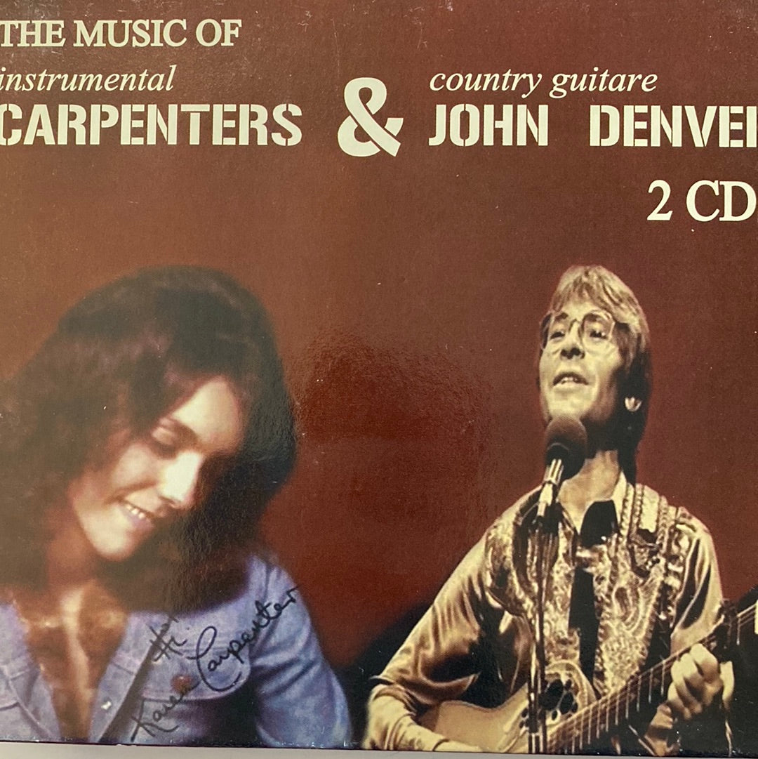 The Music Of Instrumental Carpanters & Country Guitare John Denver (CD) (NM)