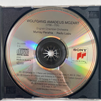 ซีดี Wolfgang Amadeus Mozart / English Chamber Orchestra, Murray Perahia, Radu Lupu - Concertos For Two & Three Pianos - Andante And Variations For Four Hands In C Major, K. 501 - Fantasia In F Minor, K. 608 CD VG+