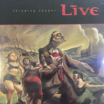 ซีดี Live - Throwing Copper CD NM or M-