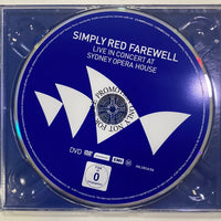 Simply Red - Farewell (Live In Concert At Sydney Opera House) (CD) (NM or M-)